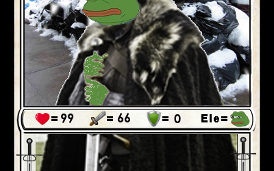 Peppedard Stark says: "Brace yourselves, PEPEFREEZE is coming!"